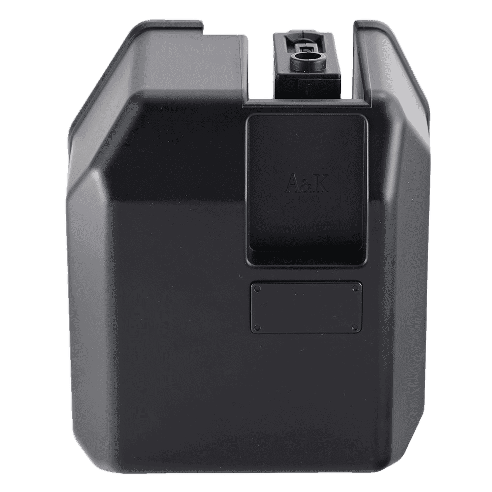 5000 Rounds High Capac Manual Winding Drum Magazine for M4 Airsoft AEG Rifles - Shooin Optics