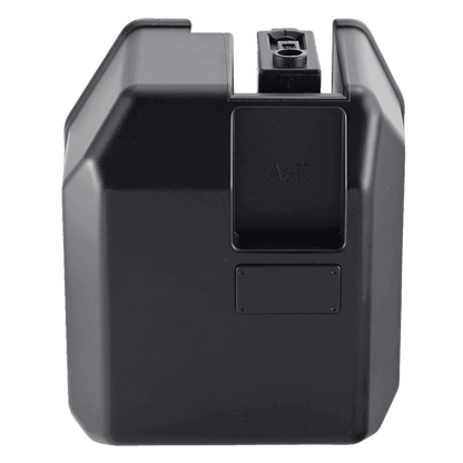 5000 Rounds High Capac Manual Winding Drum Magazine for M4 Airsoft AEG Rifles - Shooin Optics