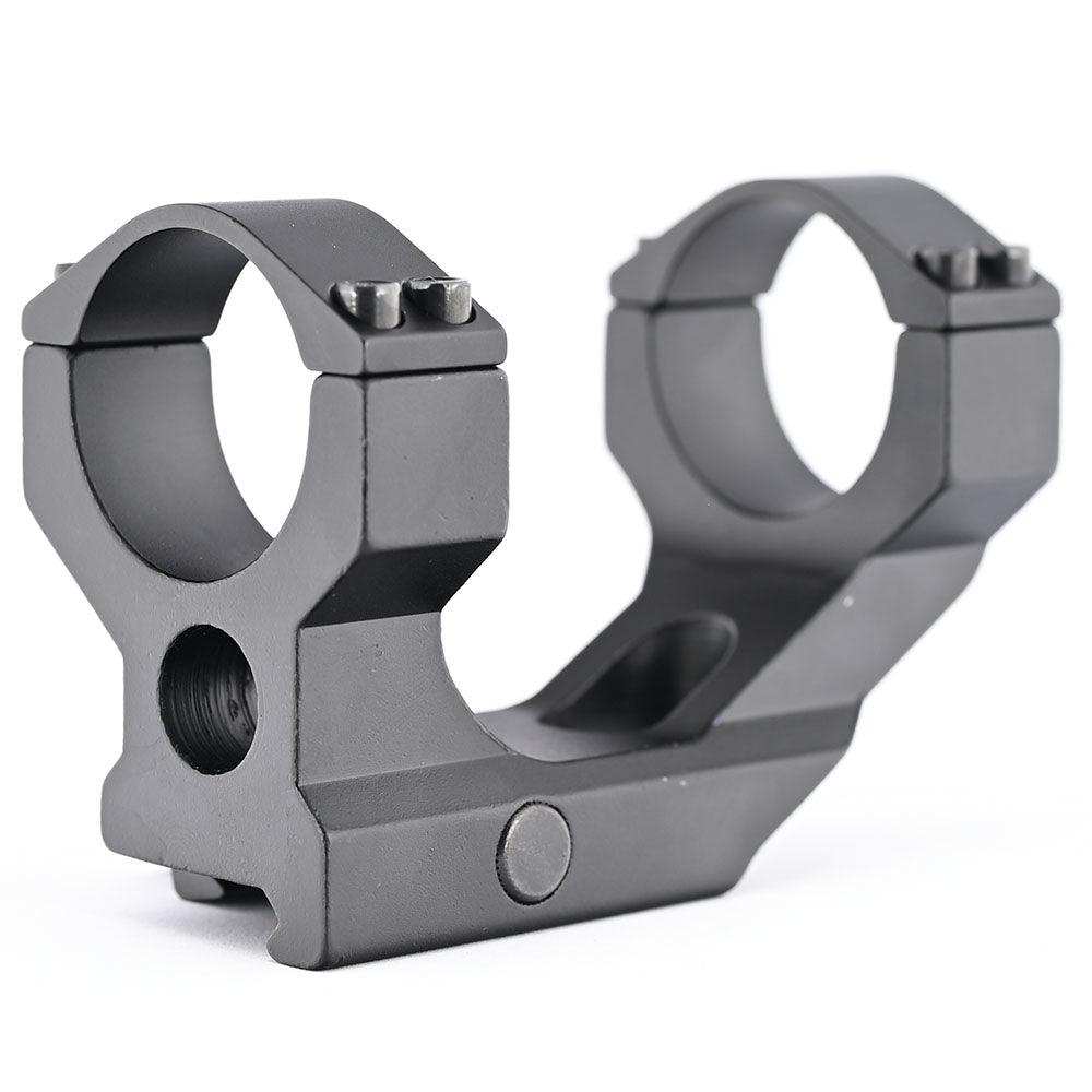 Shooin Optics Integrated Cantilever Scope Red Dot Sight 30mm 1.25 Inch Tube Ring 20mm Mount Solid Aluminum Base M1407 - Shooin Optics