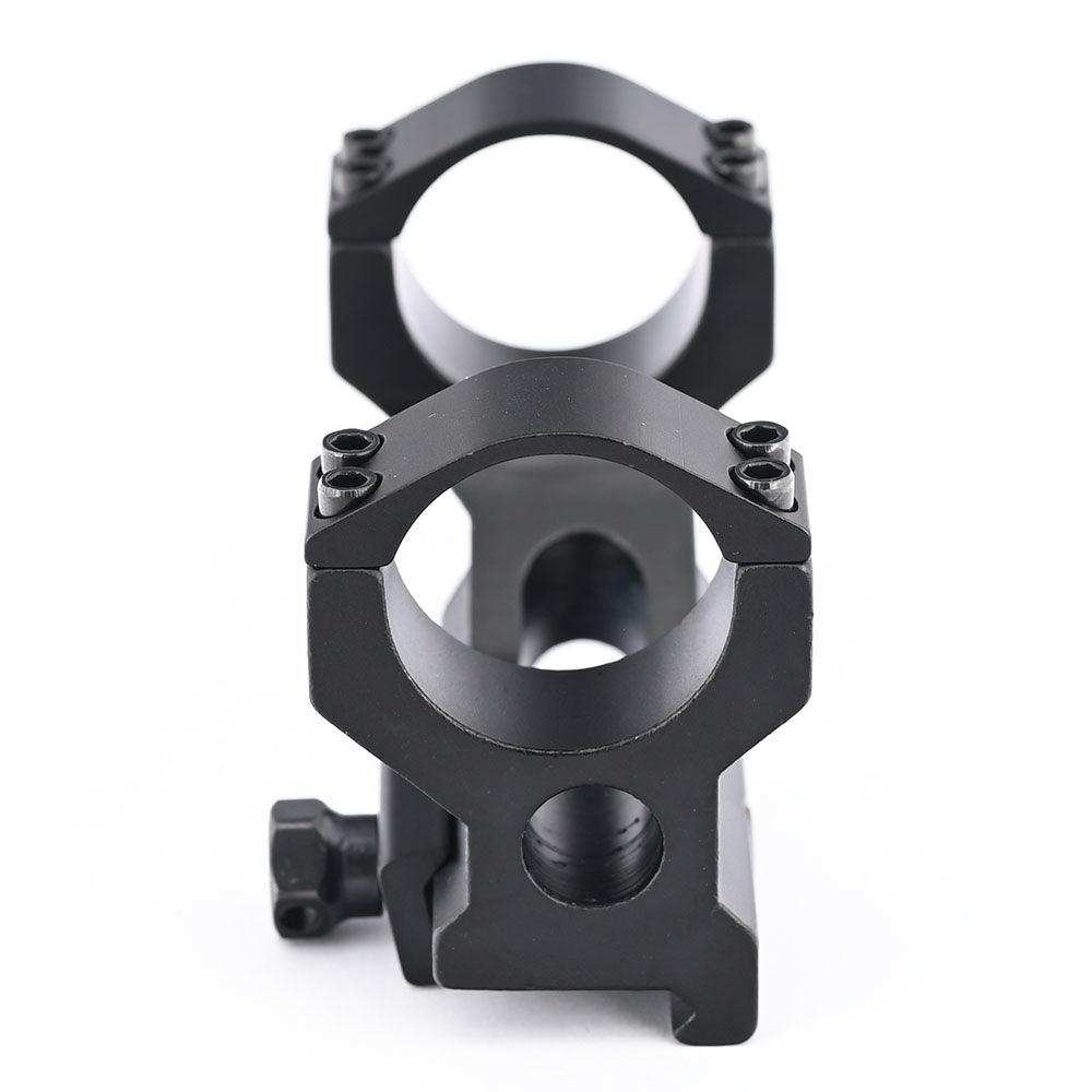 Shooin Optics Integrated Cantilever Scope Red Dot Sight 30mm 1.25 Inch Tube Ring 20mm Mount Solid Aluminum Base M1407 - Shooin Optics