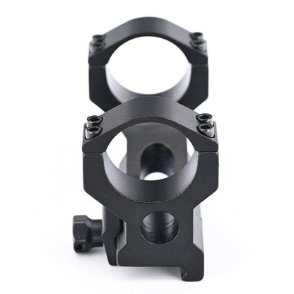 Shooin Optics Integrated Cantilever Scope Red Dot Sight 30mm 1.25 Inch Tube Ring 20mm Mount Solid Aluminum Base M1407 - Shooin Optics