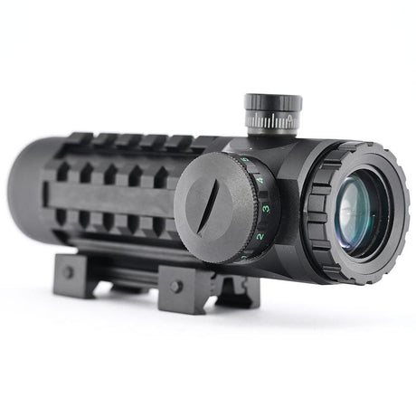 Shooin Optics 3x28 Scope Tactical Direct Adjustment Turret With 20mm And Dovetail Mount Base 1/2 MOA M7924 - Shooin Optics