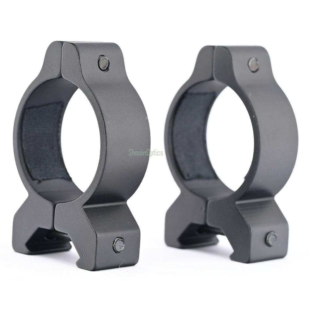 Shooin Optics Scope 1 Inch 30mm Tube Ring Ultra Low 20mm Mount Base - Shooin Optics