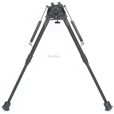 Sparat Adjustable Height 9-15 Inch Hunting Shooting Bipod Aluminum Alloy RH9-3 - Shooin Optics