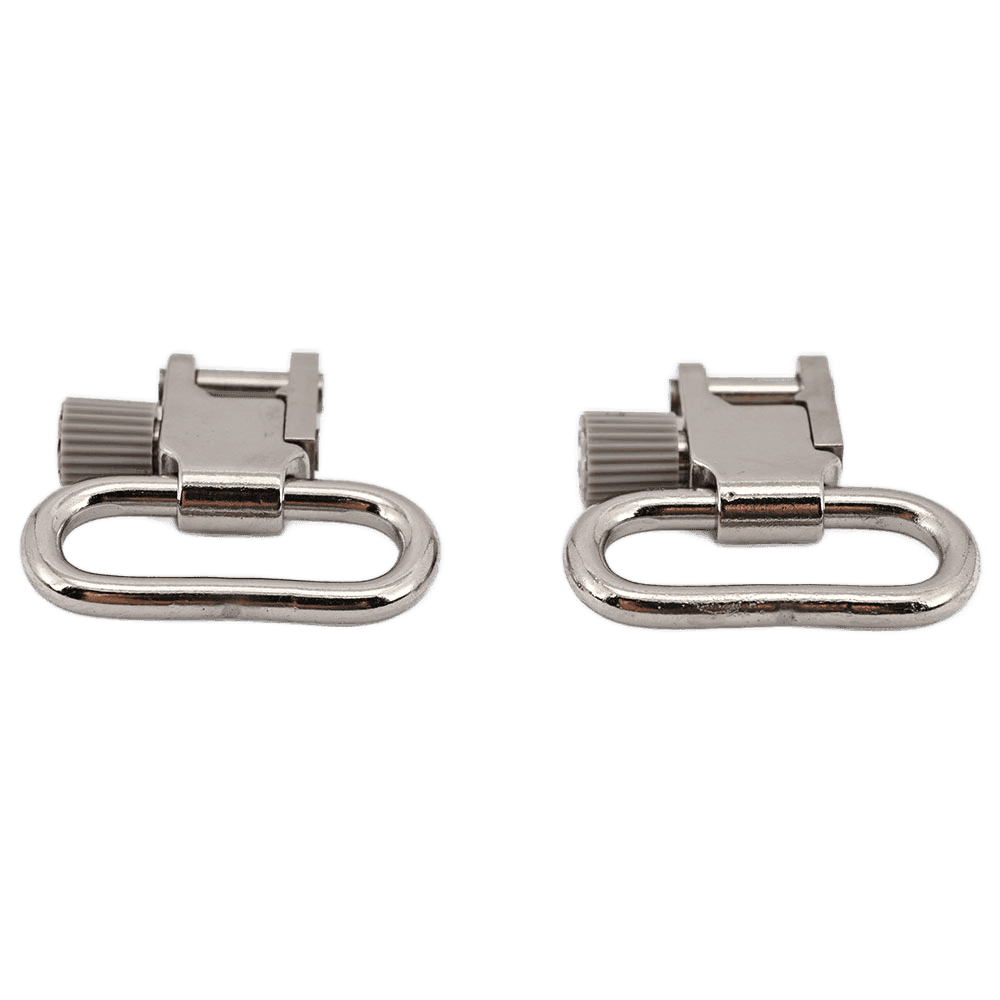 Sparta 1 Inch 1.25 Nickel Quick Detach Sling Swivels - Shooin Optics