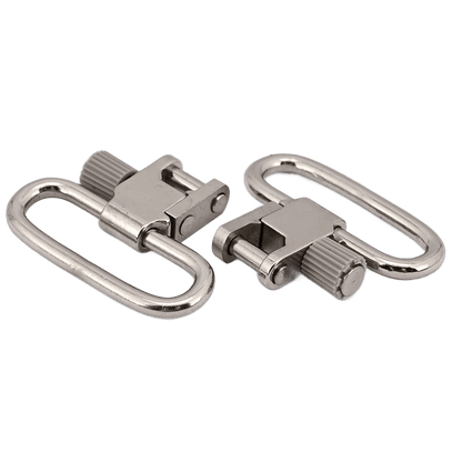Sparta 1 Inch 1.25 Nickel Quick Detach Sling Swivels - Shooin Optics