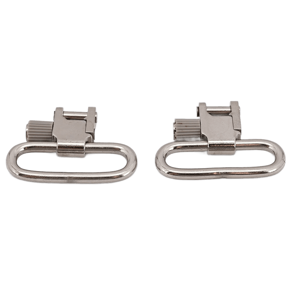 Sparta 1 Inch 1.25 Nickel Quick Detach Sling Swivels - Shooin Optics