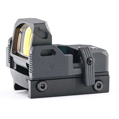 Quick Fold Pro Reflex Red Dot Sight With Pistol Glock Optics Base & 20mm Mount - Shooin Optics