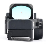 Quick Fold Pro Reflex Red Dot Sight With Pistol Glock Optics Base & 20mm Mount Shooin Optics