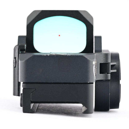 Quick Fold Pro Reflex Red Dot Sight With Pistol Glock Optics Base & 20mm Mount - Shooin Optics