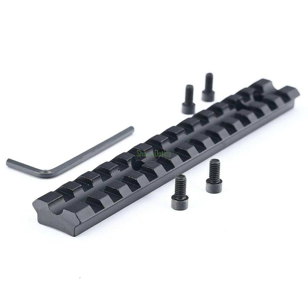 Mossberg 500 590 Shotgun Weaver 20mm Optics Mount Base Adapter - Shooin Optics