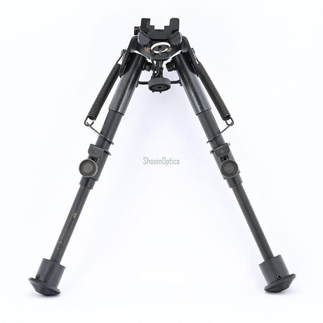 Shooin Optics Adjustable Height 6-9 Inch Hunting Shooting Bipod Aluminum Alloy RH6-5 M8482 - Shooin Optics