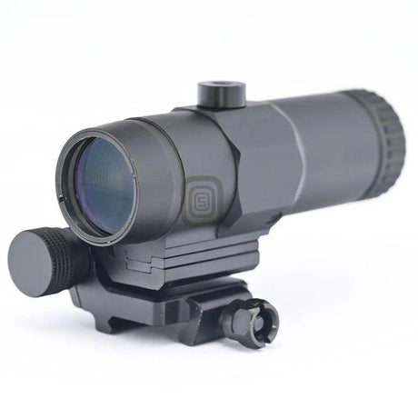 Shooin Optics 3x Magnifier Integrated Quick-Folding Picatinny Rail Base R4193 - Shooin Optics