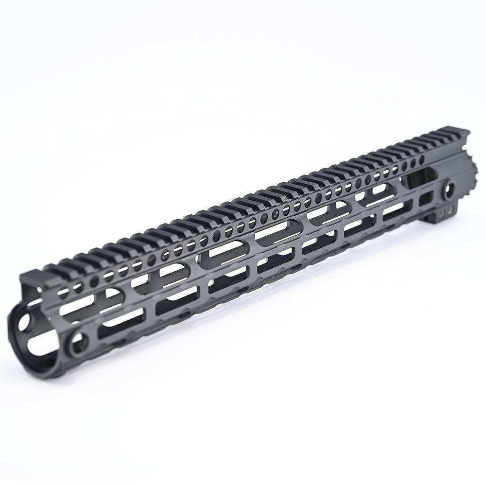 15 INCH Picatinny Free Float Handguard With M-LOK Base Lock For Airsoft AEG M4 - Shooin Optics