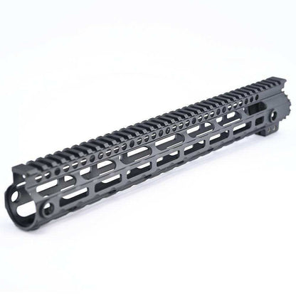 15 INCH Picatinny Free Float Handguard With M-LOK Base Lock For Airsoft AEG M4 - Shooin Optics