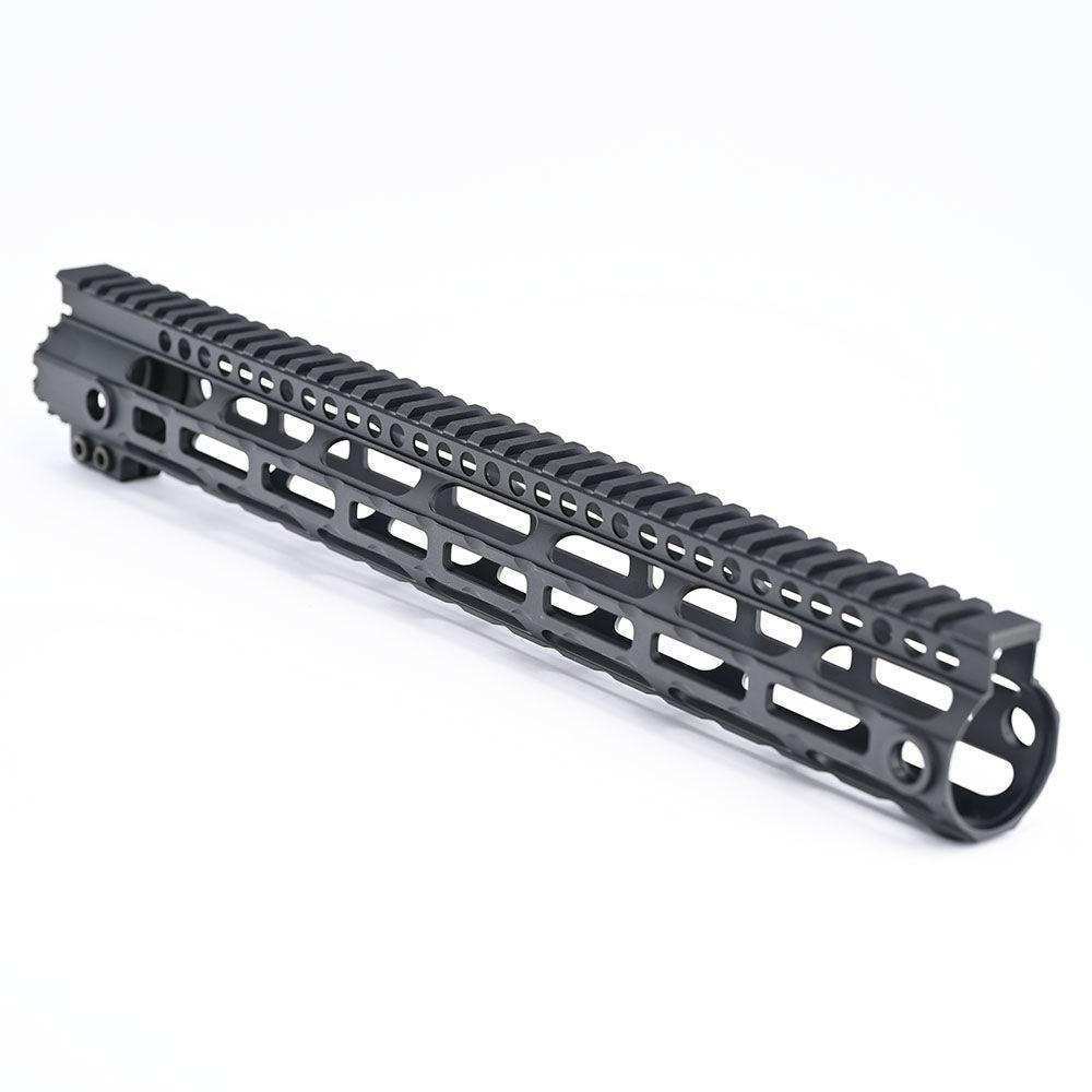 15 INCH Picatinny Free Float Handguard With M-LOK Base Lock For Airsoft AEG M4 - Shooin Optics