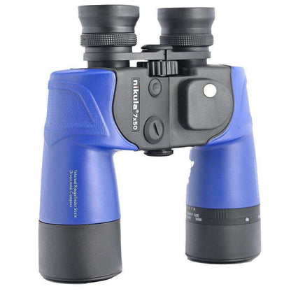 7x50 Binoculars Waterproof Fogproof Nitrogen-Filled Internal Rangefinder Scale Directional Compass Floatable - Shooin Optics