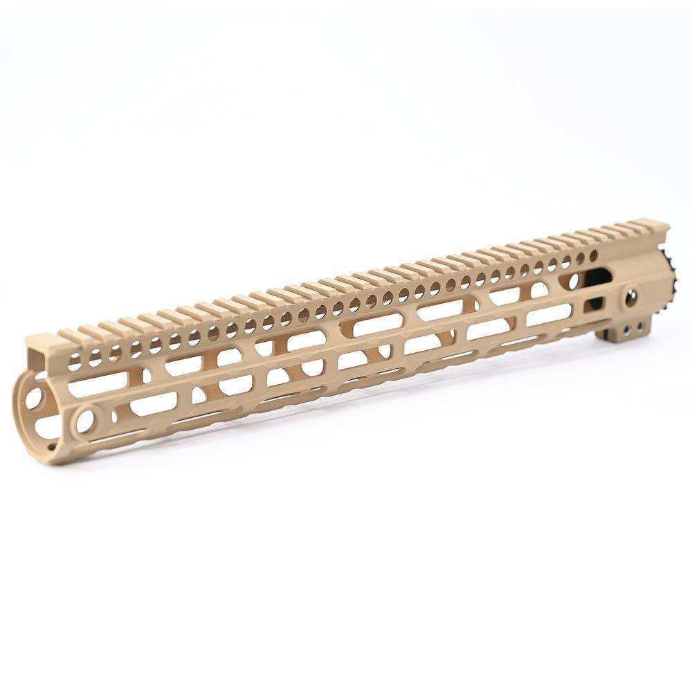 Airsoft 15 Inch M-lok Picatinny Expansion Tactical Hard Rail System - Shooin Optics