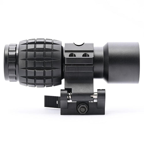 Shooin 3x Magnifier Optics Lens Fold Adjustable 20mm Quick Release Mount Base ShooinOptics