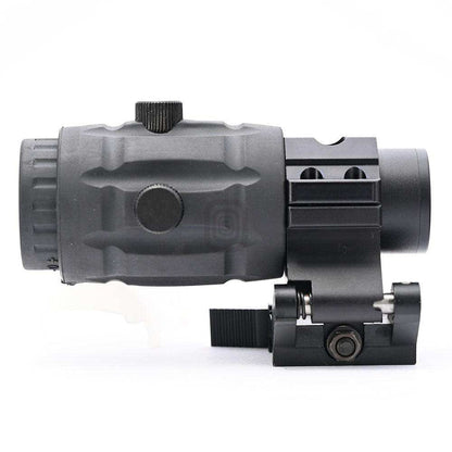 Shooin 3x Magnifier Red Dot Scope With Side Flid 20mm Picatinny Mount Base - Shooin Optics