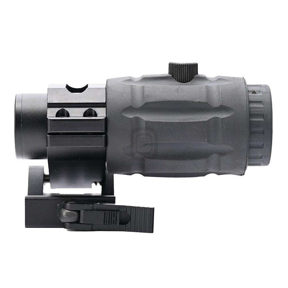 Shooin 3x Magnifier Red Dot Scope With Side Flid 20mm Picatinny Mount Base - Shooin Optics