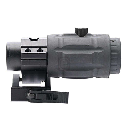 Shooin 3x Magnifier Red Dot Scope With Side Flid 20mm Picatinny Mount Base - Shooin Optics