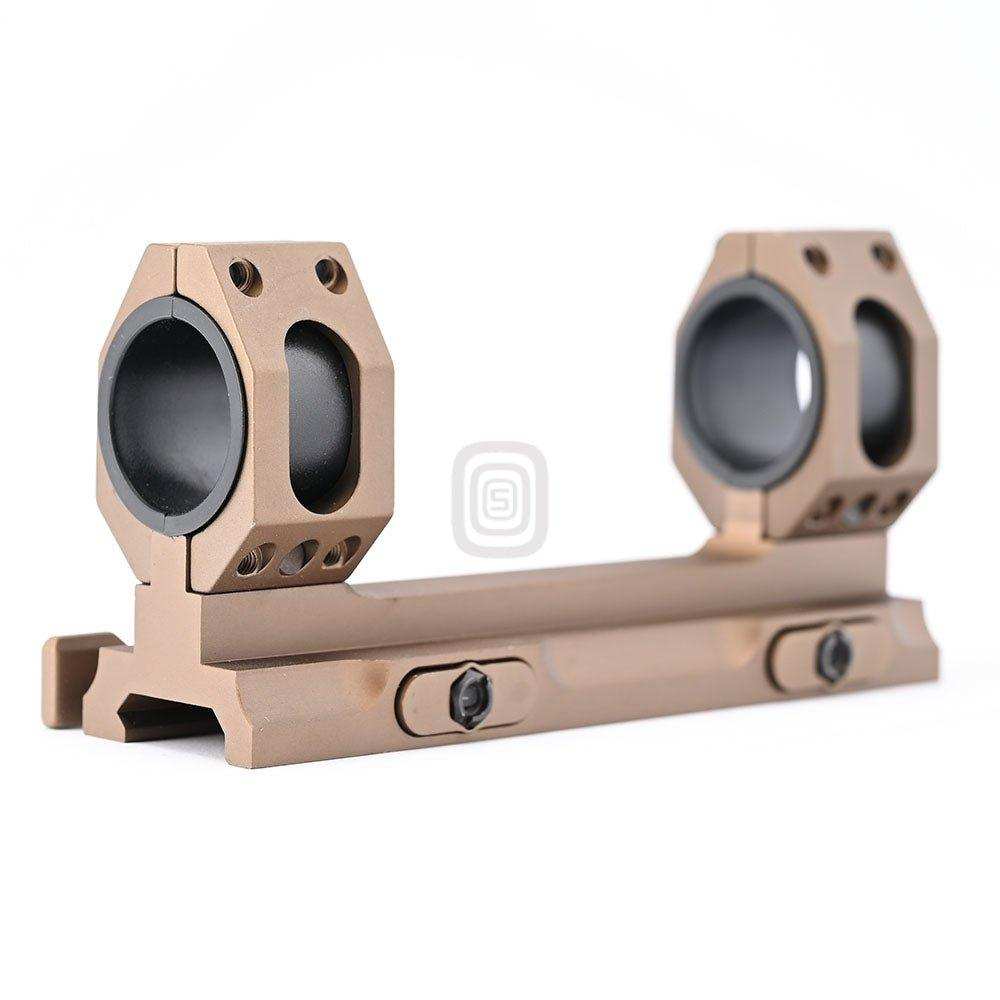 Quick Release Integrated Rifle Scope Picatinny Mount 30mm Ring - Shooin Optics