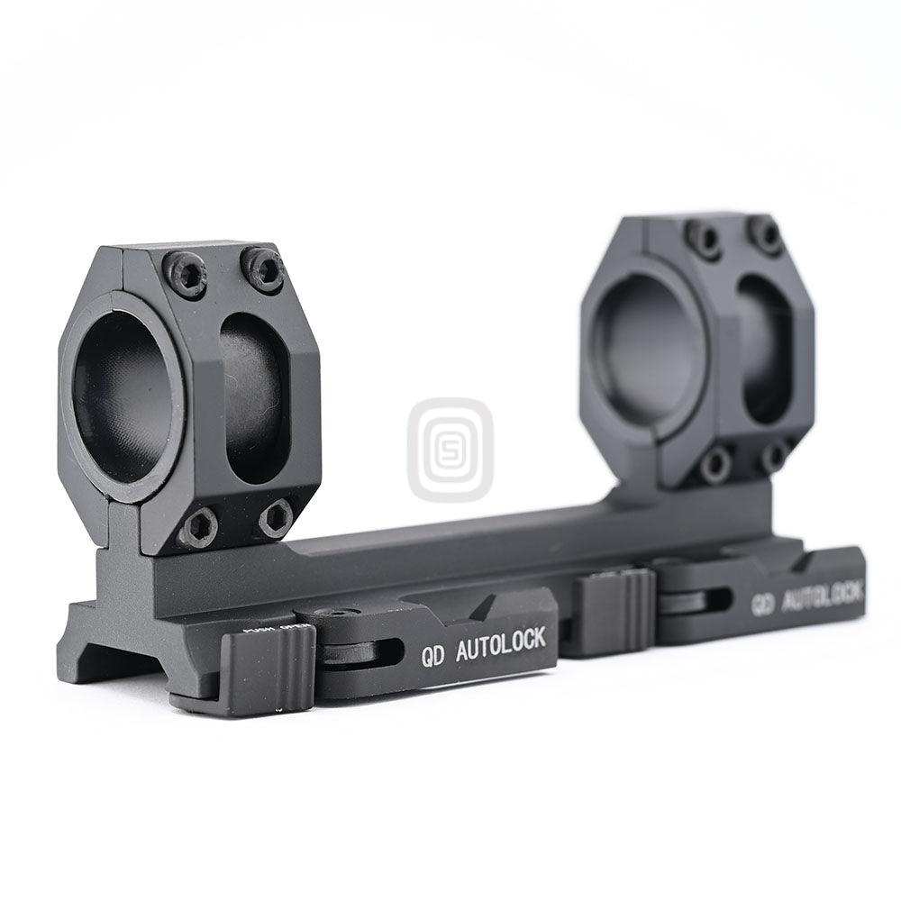 Integrated 30mm Tube Rifle Scope Ring With Quick Release Picatinny Mount - Shooin Optics