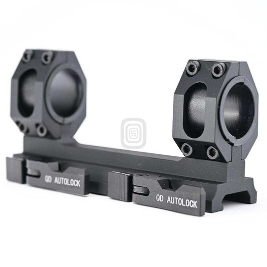 Integrated 30mm Tube Rifle Scope Ring With Quick Release Picatinny Mount - Shooin Optics