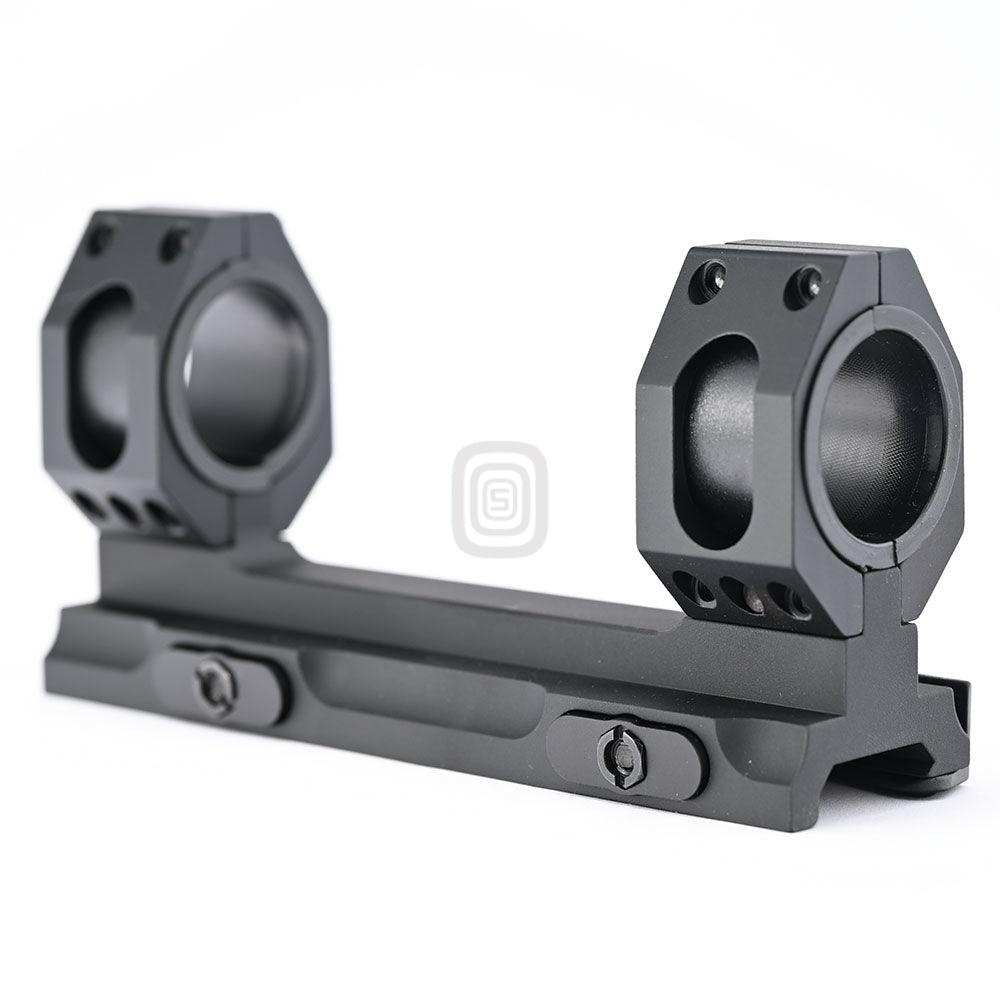 Integrated 30mm Tube Rifle Scope Ring With Quick Release Picatinny Mount - Shooin Optics