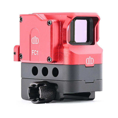 Prism Refracted 1x Red Dot Sight Integrated High Low 20mm Extension Base - Shooin Optics