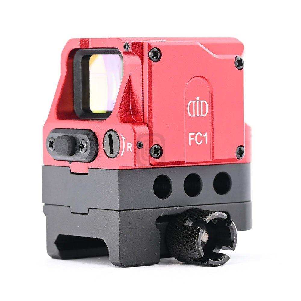 Prism Refracted 1x Red Dot Sight Integrated High Low 20mm Extension Base - Shooin Optics