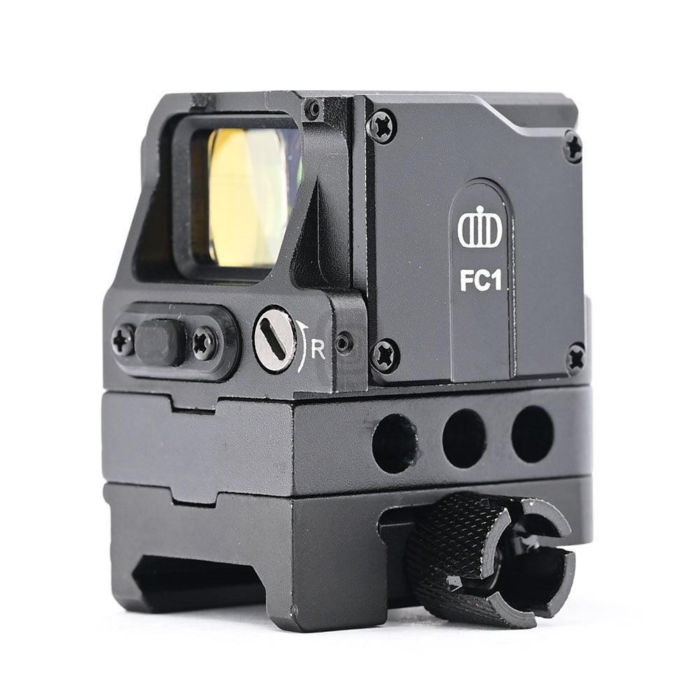 Prism Refracted 1x Red Dot Sight Integrated High Low 20mm Extension Base No brand