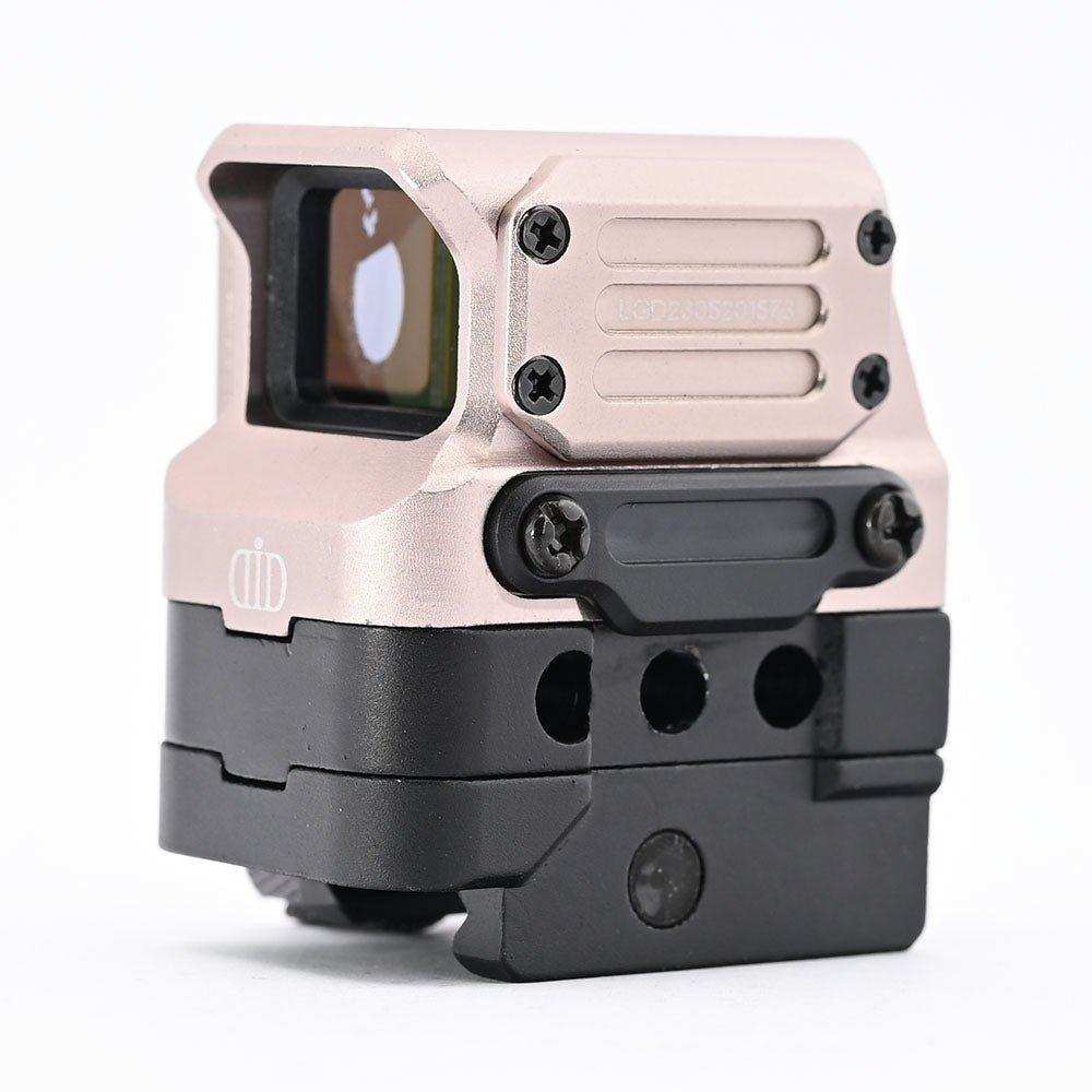 Prism Refracted 1x Red Dot Sight Integrated High Low 20mm Extension Base - Shooin Optics