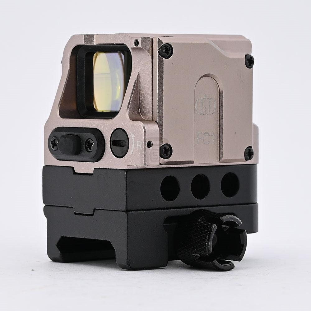 Prism Refracted 1x Red Dot Sight Integrated High Low 20mm Extension Base No brand