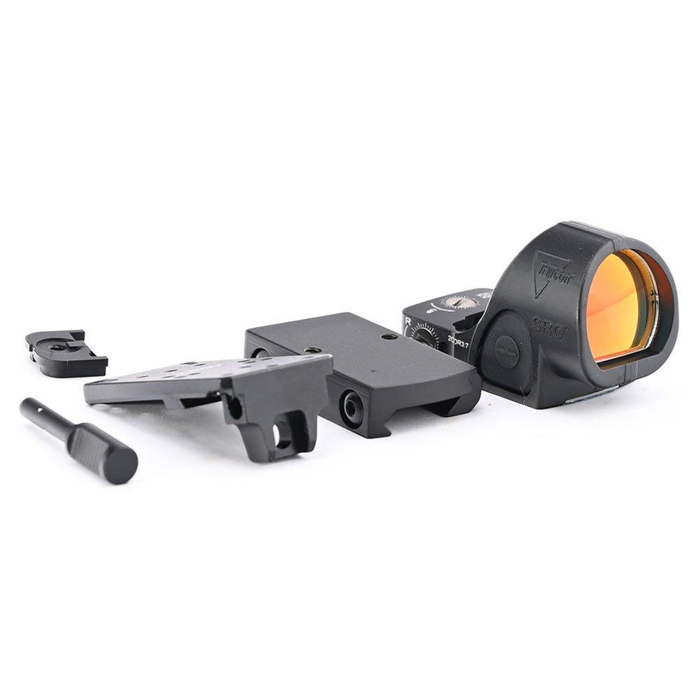 Reflex SRO Red Dot Sight Collimator Scope With High and Low 20mm Mount Extension Base No brand