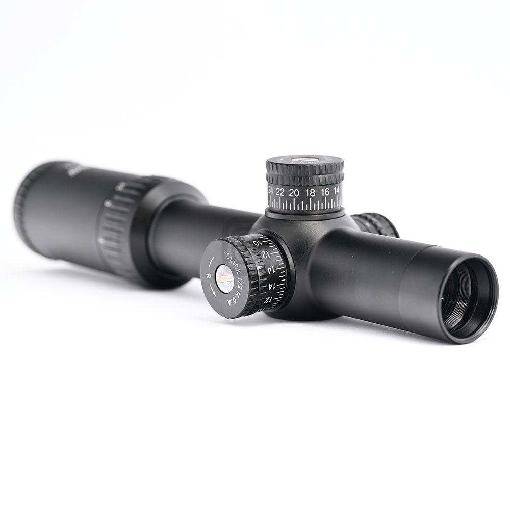 MT 1-4x24 First Focal Plane (FFP) Rifle Scope 30mm Tube 1/2 MOA - Shooin Optics