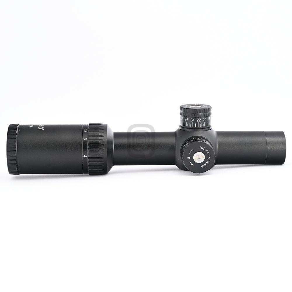 MT 1-4x24 First Focal Plane (FFP) Rifle Scope 30mm Tube 1/2 MOA - Shooin Optics