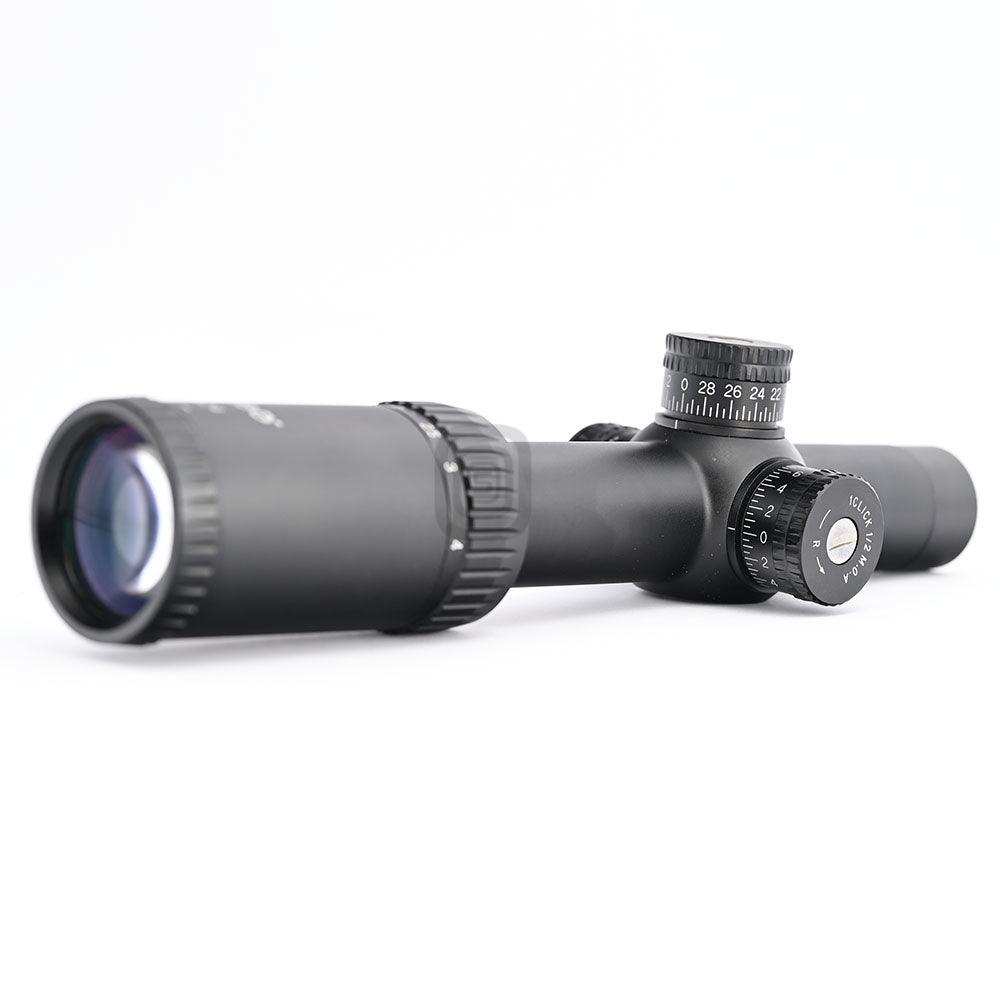 MT 1-4x24 First Focal Plane (FFP) Rifle Scope 30mm Tube 1/2 MOA - Shooin Optics