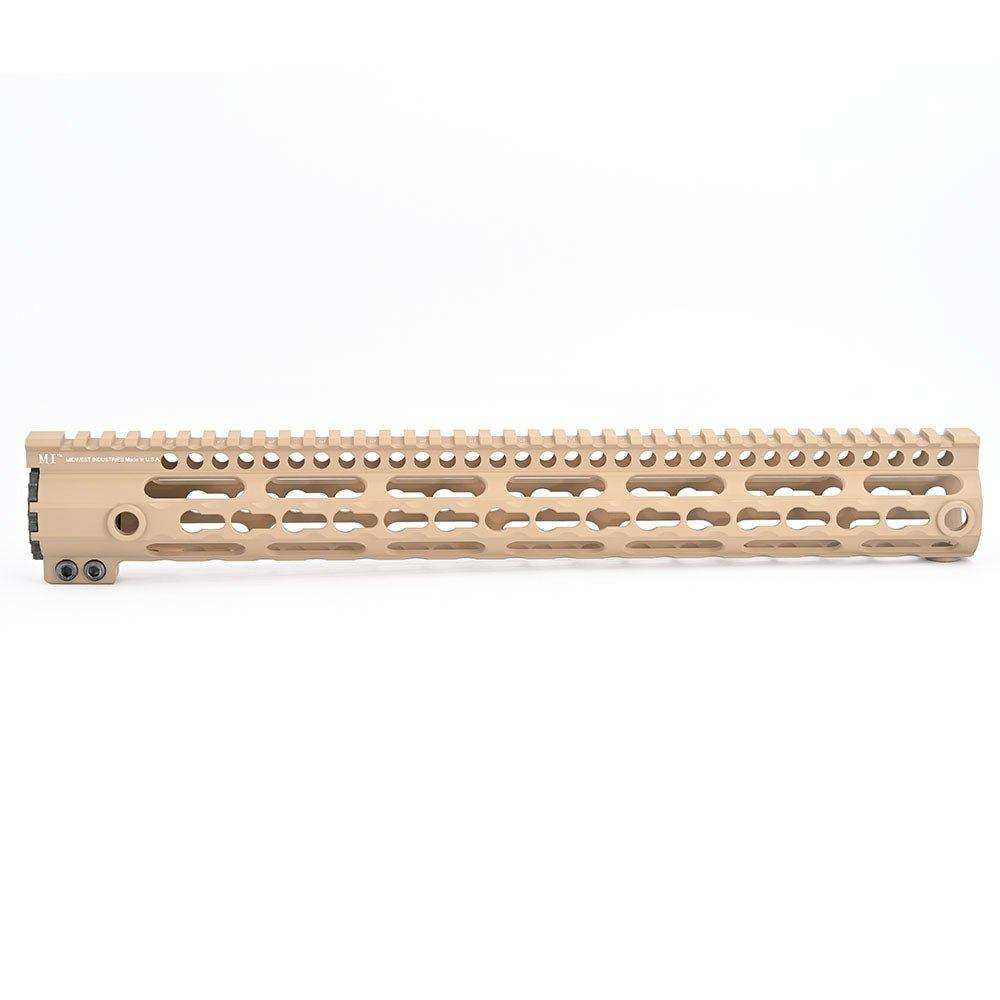 AR Series 15 INCH Picatinny Free Float Handguard With KEYMOD Base Lock For Airsoft - Shooin Optics