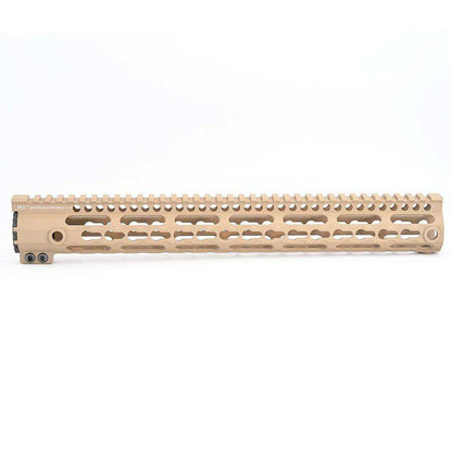 AR Series 15 INCH Picatinny Free Float Handguard With KEYMOD Base Lock For Airsoft - Shooin Optics