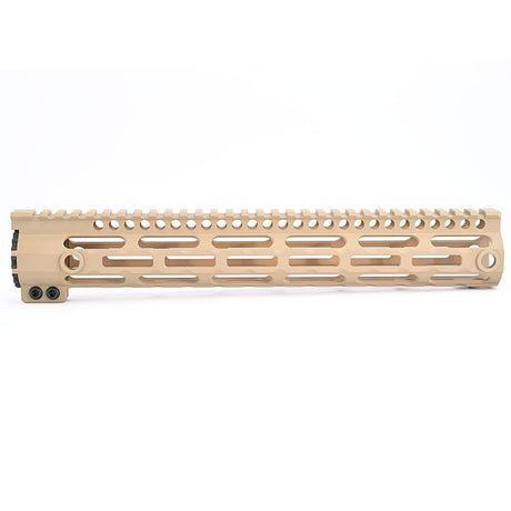 AR Series 12.5 INCH Picatinny Free Float Handguard With M-LOK Base Lock For Airsoft Shooin Optics