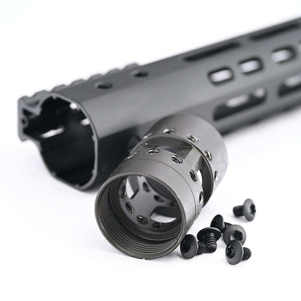 Airsoft 15 Inch M-LOK Expansion Tactical Hard Rail System - Shooin Optics