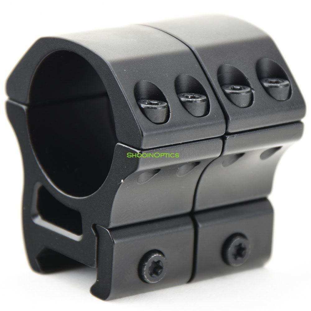 Shooin Optics 30mm Scope Rings with 20mm Mount Base for Riflescope Precision and Stability - Shooin Optics
