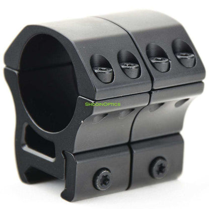 Shooin Optics 30mm Scope Rings with 20mm Mount Base for Riflescope Precision and Stability - Shooin Optics