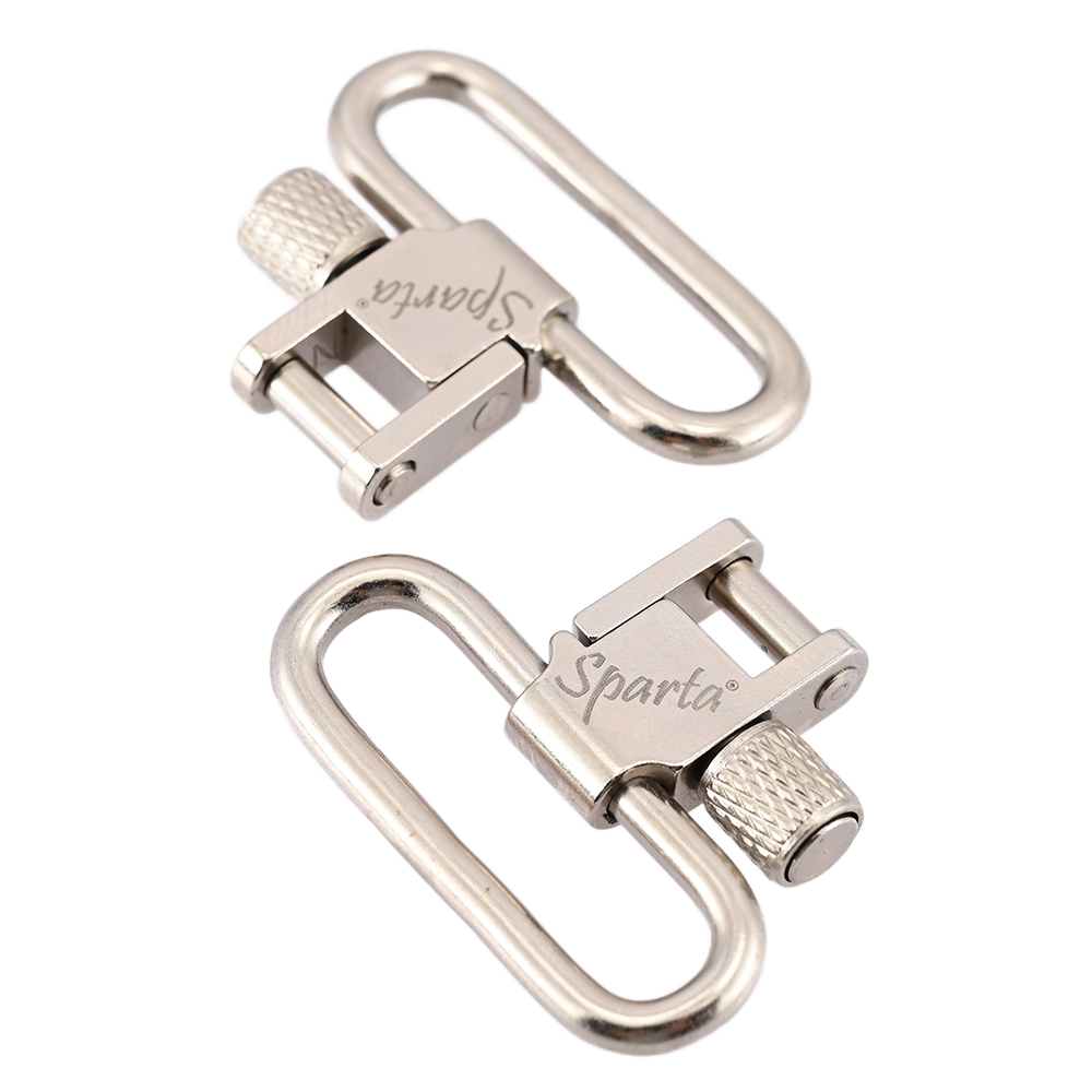 Sparta 1 Inch 1.25 Nickel Quick Detach Sling Swivels Shooin Optics