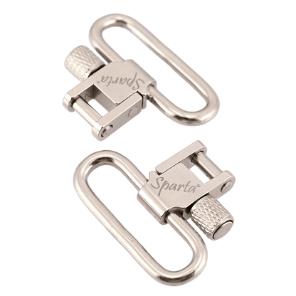 Sparta 1 Inch 1.25 Nickel Quick Detach Sling Swivels - Shooin Optics