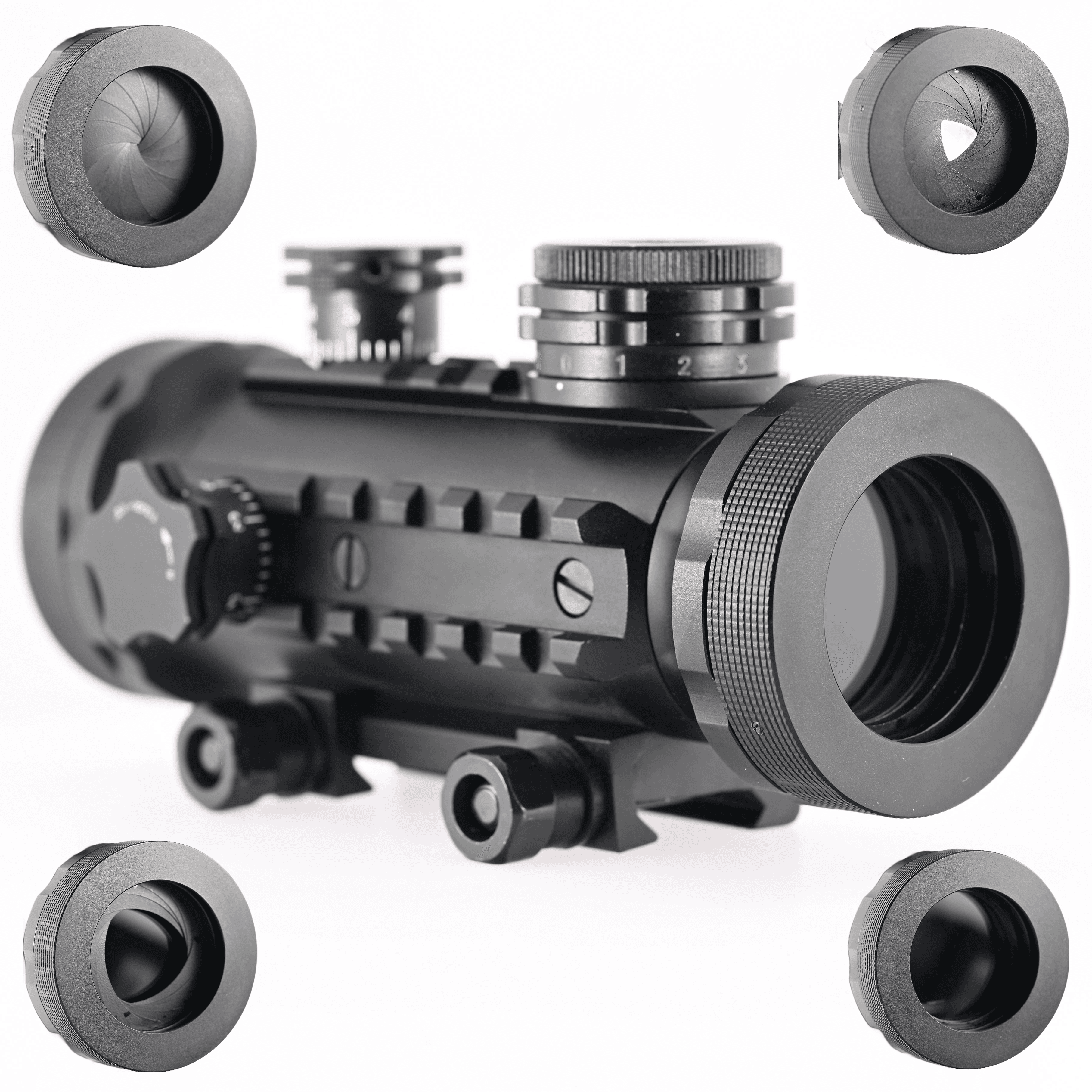 Scope Rd Tactical STS RD30 Tri-Rail Red Dot Sight - Shooin Optics
