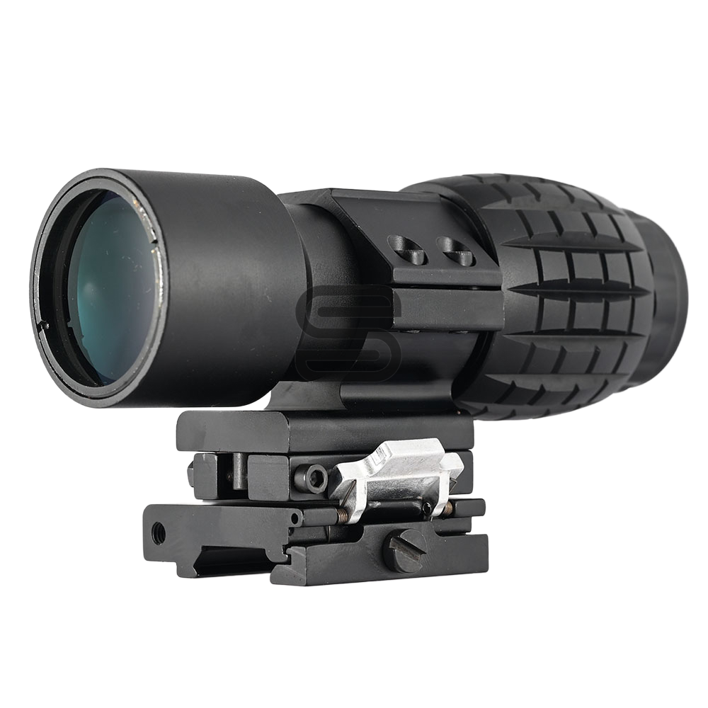 3x 5x Magnifier 20mm Rail Mount For Red Dot Sight - Shooin Optics