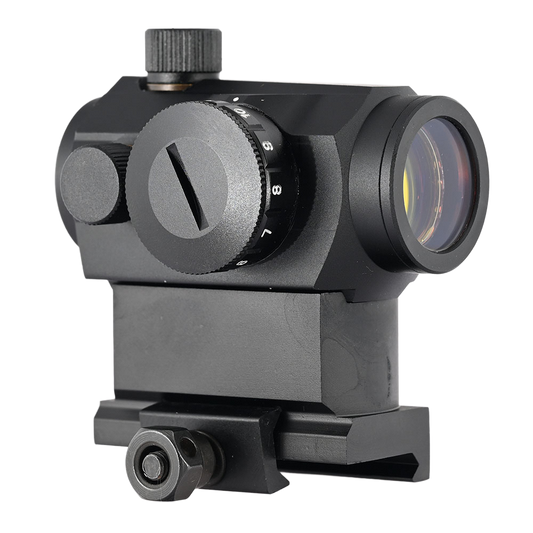 Enclosed Reflex 1x20 Red Dot Sight With Raise Mount Base - Shooin Optics